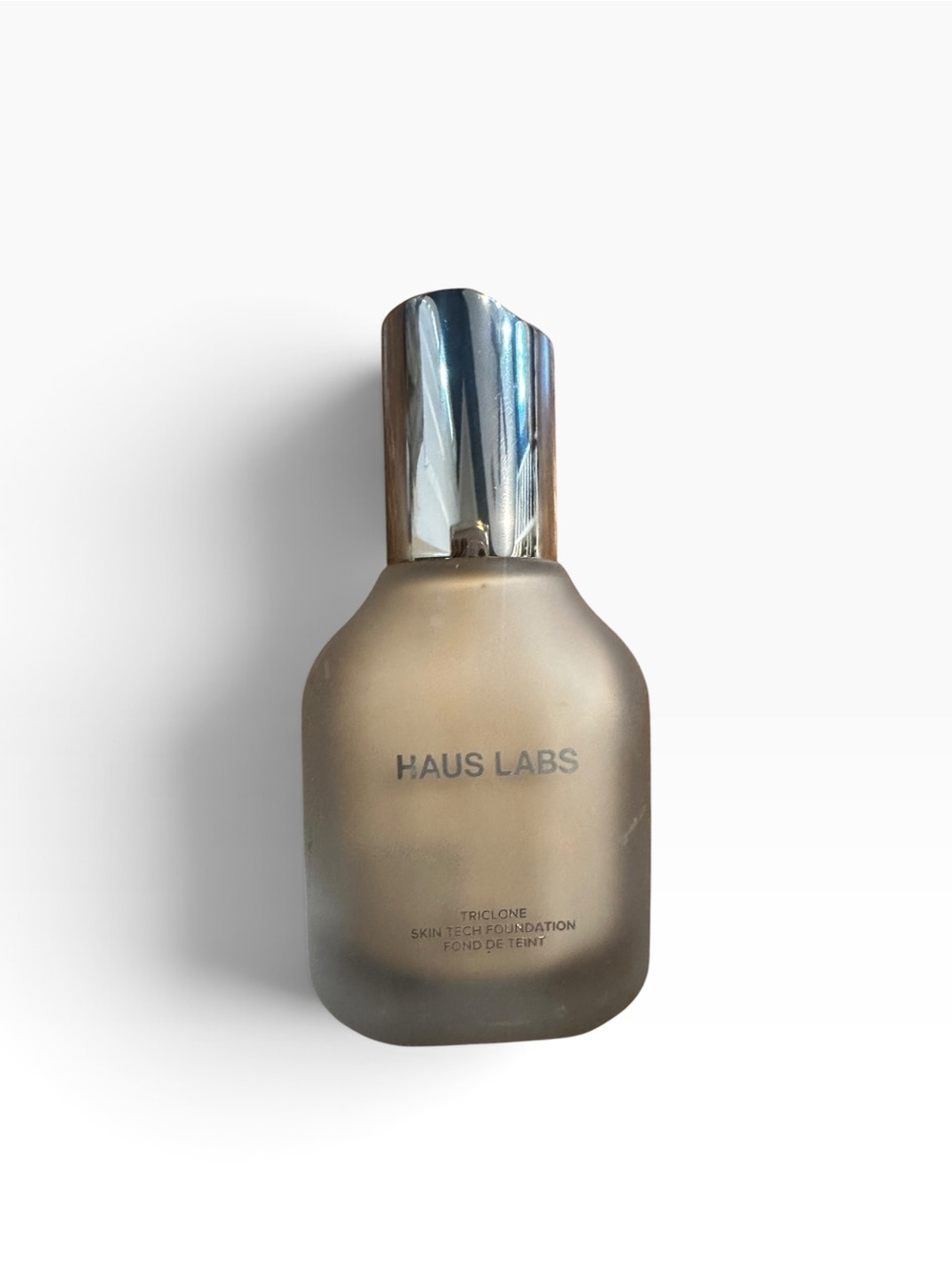 Haus Labs By Lady Gaga Foundation Bottle - Beige with Metallic Silver Cap